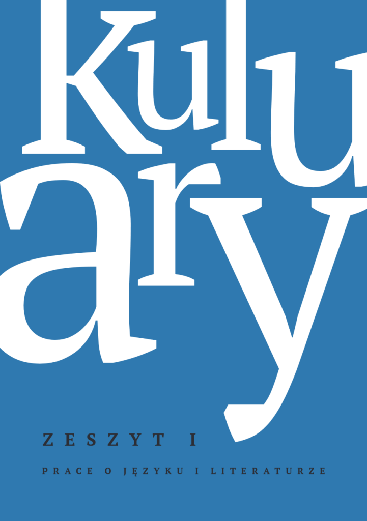 Okładka Kuluarów