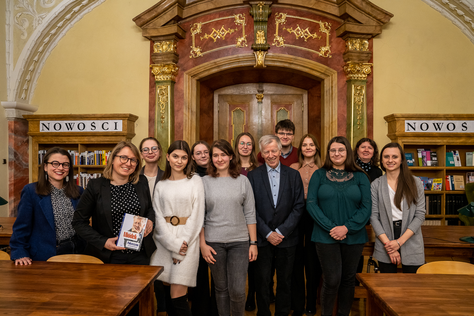 SKNJ z prof. Miodkiem